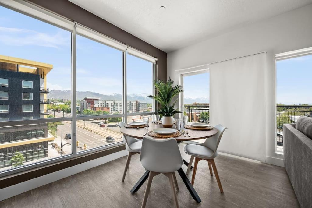 ソルトレイクシティLux 2 Bd Boho In Heart Of Slcアパートメント エクステリア 写真