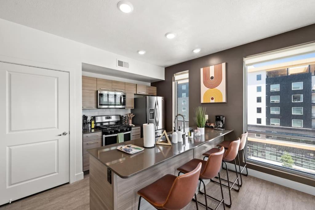 ソルトレイクシティLux 2 Bd Boho In Heart Of Slcアパートメント エクステリア 写真